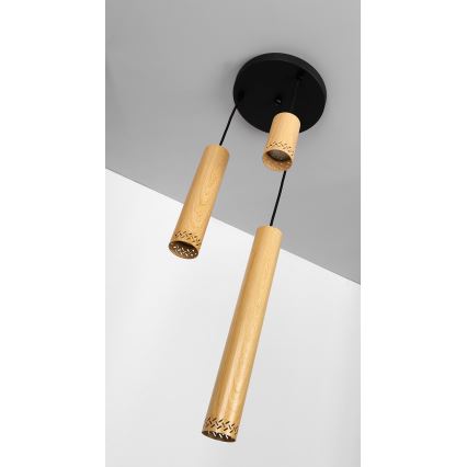 Chandelier on a string TUBO 3xGU10/25W/230V