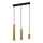 Chandelier on a string TUBO 3xGU10/25W/230V wood