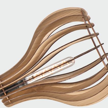 Chandelier on a string TUCCI 1xE27/60W/230V d. 29 cm oak
