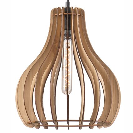 Chandelier on a string TUCCI 1xE27/60W/230V d. 29 cm oak