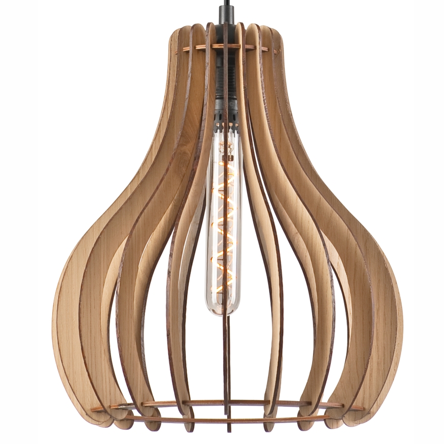 Chandelier on a string TUCCI 1xE27/60W/230V d. 29 cm oak