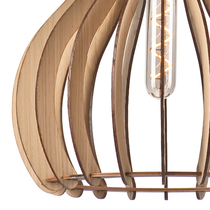 Chandelier on a string TUCCI 1xE27/60W/230V d. 29 cm oak