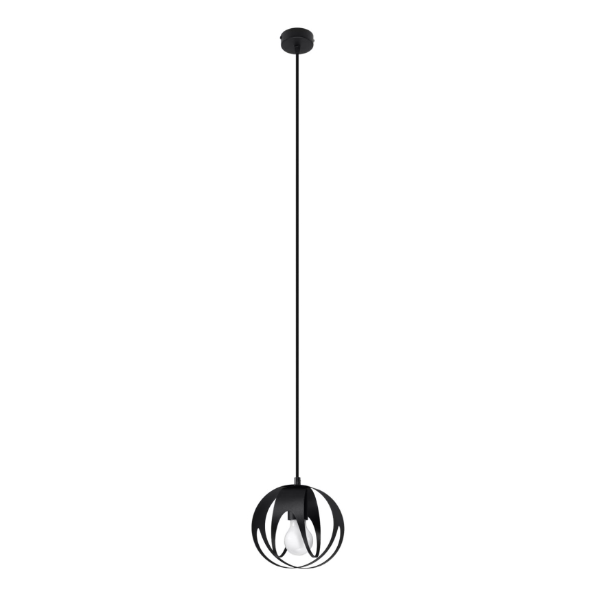 Chandelier on a string TULOS 1xE27/60W/230V black