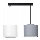 Chandelier on a string TUZ 2xE27/60W/230V