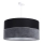 Chandelier on a string TWIST 1xE27/60W/230V black/grey/silver