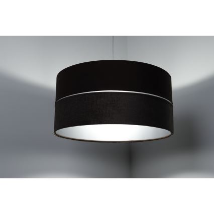 Chandelier on a string TWIST 1xE27/60W/230V brown/silver