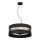 Chandelier on a string ULTIMO 3xE27/60W/230V black