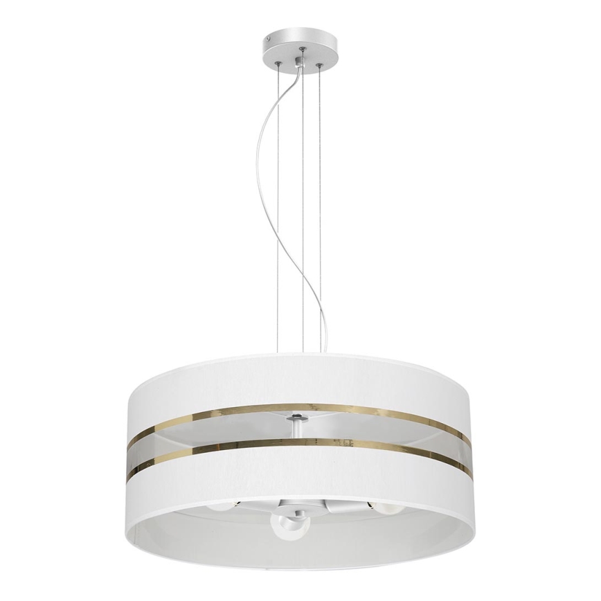 Chandelier on a string ULTIMO 3xE27/60W/230V white