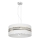 Chandelier on a string ULTIMO 3xE27/60W/230V white