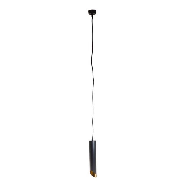 Chandelier on a string VALDA 1xGU10/30W/230V 132 cm black