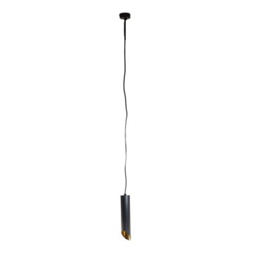 Chandelier on a string VALDA 1xGU10/60W/230V 132 cm black