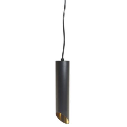Chandelier on a string VALDA 1xGU10/60W/230V 132 cm black