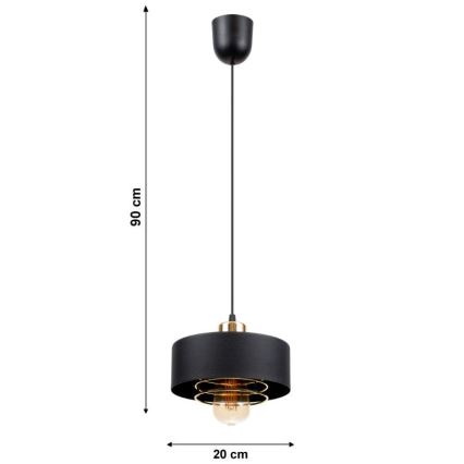 Chandelier on a string VEST 1xE27/60W/230V
