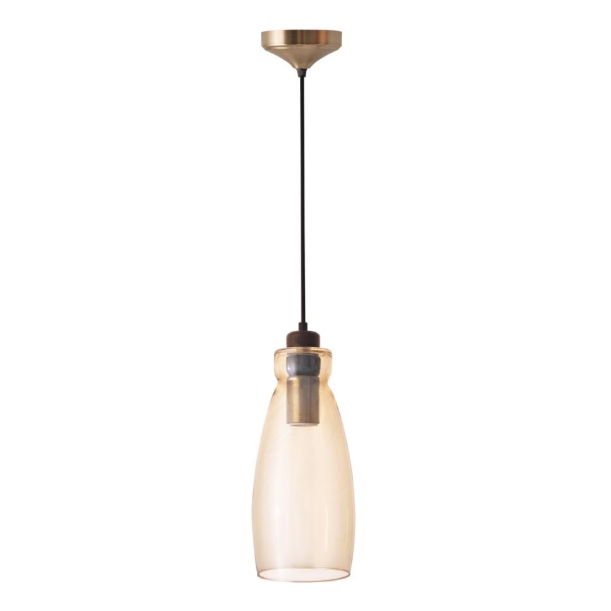 Chandelier on a string VETRO 1xE27/60W/230V beech