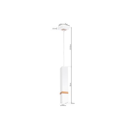 Chandelier on a string VIDAR 1xGU10/25W/230V