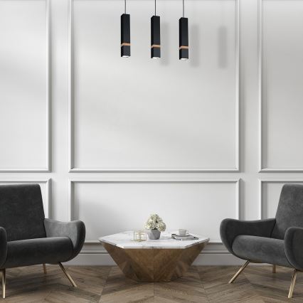 Chandelier on a string VIDAR 3xGU10/25W/230V