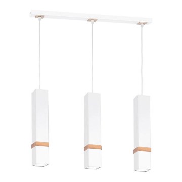 Chandelier on a string VIDAR 3xGU10/25W/230V