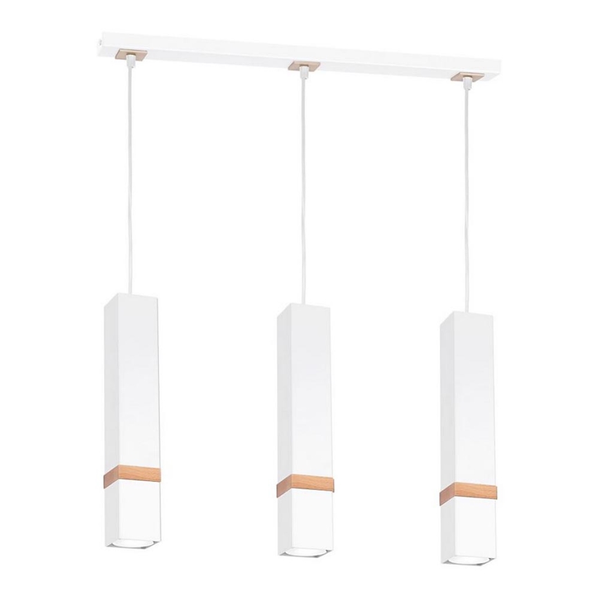 Chandelier on a string VIDAR 3xGU10/25W/230V