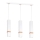 Chandelier on a string VIDAR 3xGU10/25W/230V