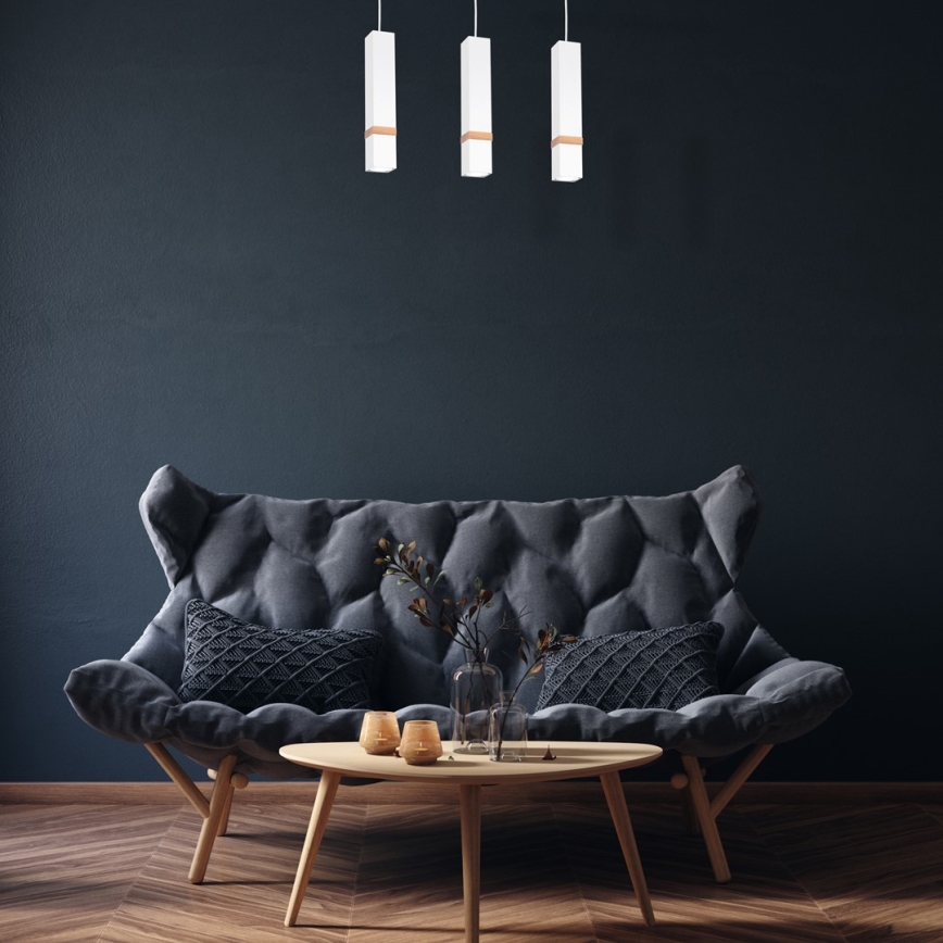 Chandelier on a string VIDAR 3xGU10/25W/230V