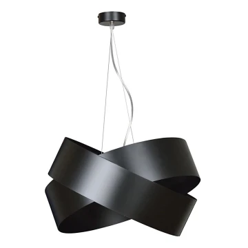 Chandelier on a string VIENO 3xE27/15W/230V black