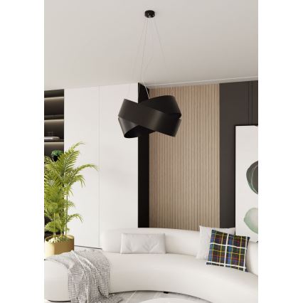 Chandelier on a string VIENO 3xE27/15W/230V black