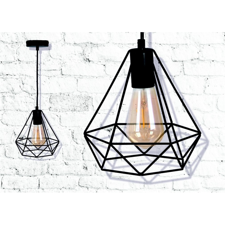 Chandelier on a string VIGO 1xE27/20W/230V
