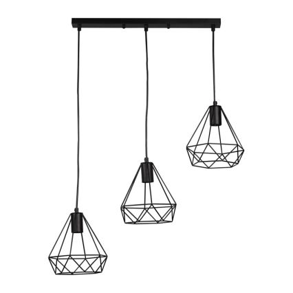 Chandelier on a string VIGO 3xE27/20W/230V