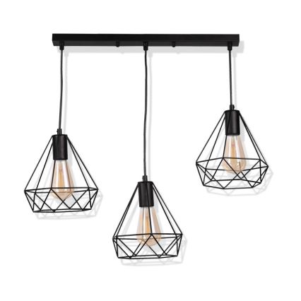 Chandelier on a string VIGO 3xE27/20W/230V