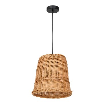 Chandelier on a string VIMINI 1xE27/40W/230V rattan