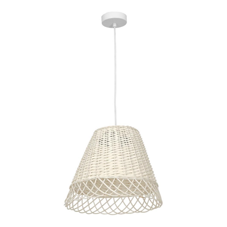 Chandelier on a string VIMINI 1xE27/40W/230V rattan