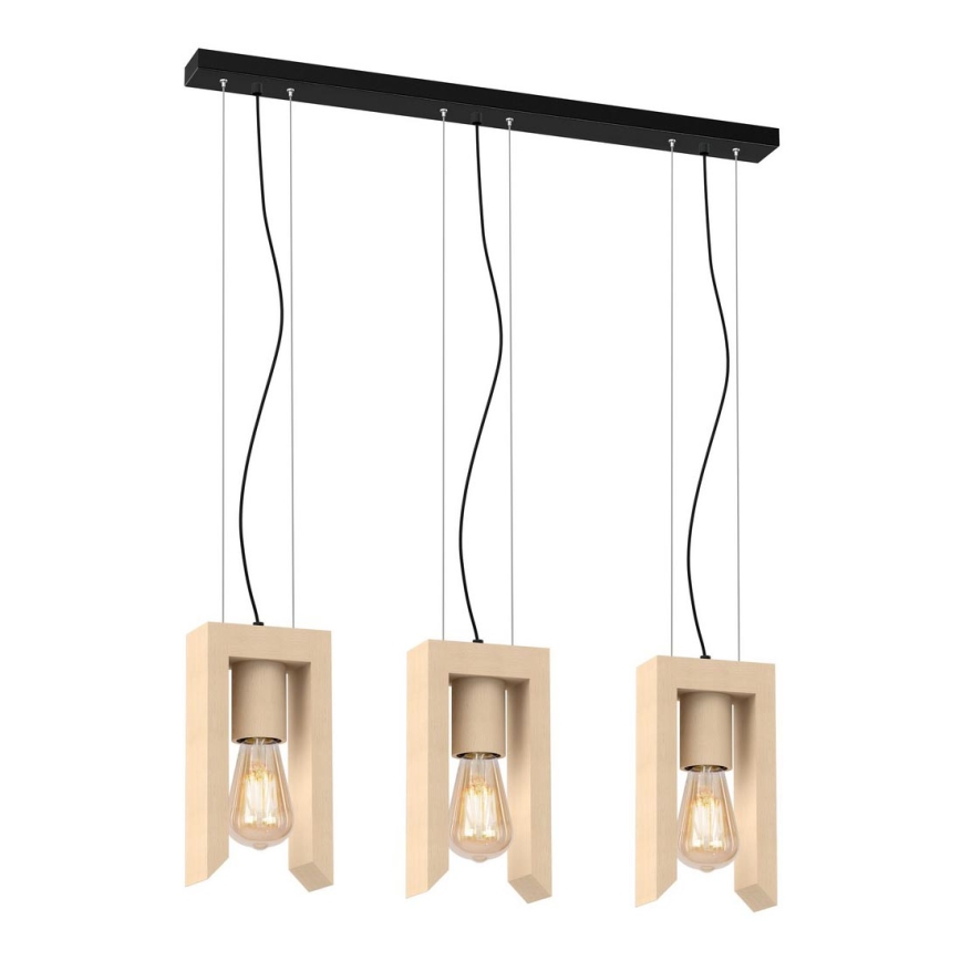 Chandelier on a string VINCENZO 3xE27/60W/230V