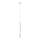 Chandelier on a string VIZIER 1xG9/12W/230V white