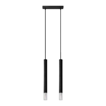 Chandelier on a string VIZIER 2xG9/40W/230V black