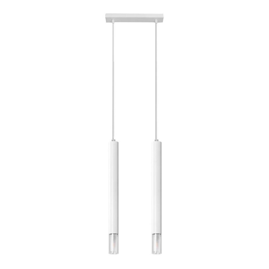 Chandelier on a string VIZIER 2xG9/40W/230V white