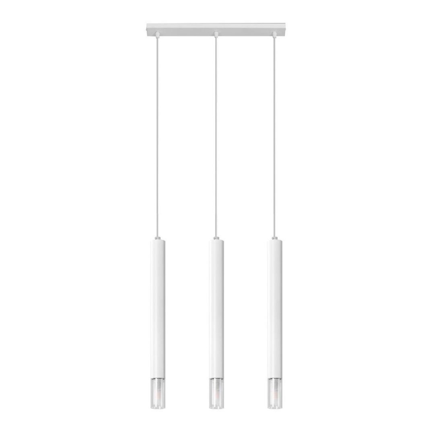 Chandelier on a string VIZIER 3xG9/40W/230V white