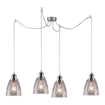 Chandelier on a string VOICE 4xE27/40W/230V spider