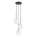 Chandelier on a string VOLDA 3xE14/10W/230V d. 28 cm brass