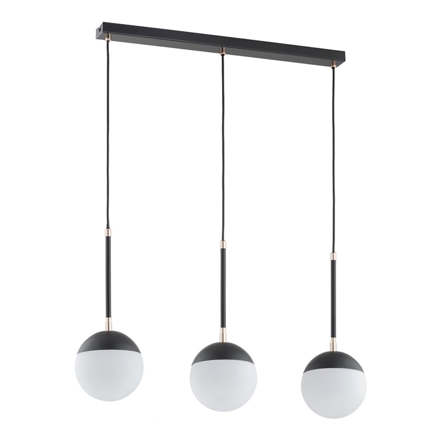 Chandelier on a string VOLDA 3xE14/40W/230V black