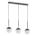 Chandelier on a string VOLDA 3xE14/40W/230V black