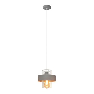 Chandelier on a string VOLTA 1xE27/15W/230V grey