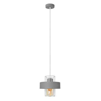 Chandelier on a string VOLTA 1xE27/15W/230V grey