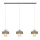 Chandelier on a string VOLTA 3xE27/15W/230V grey