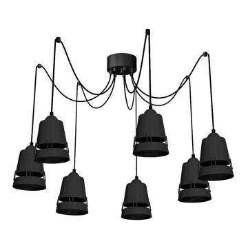 Chandelier on a string WALET 7xE27/60W/230V spider