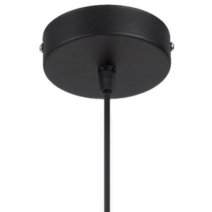 Chandelier on a string WILL 1xE27/60W/230V black