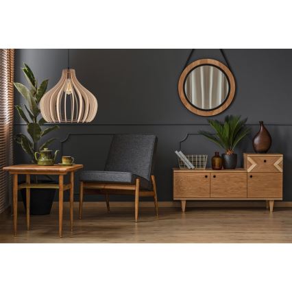 Chandelier on a string WILL 1xE27/60W/230V black