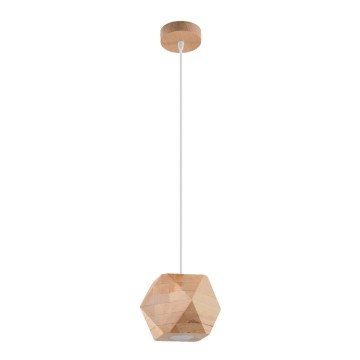 Chandelier on a string WOODY 1xGU10/40W/230V oak