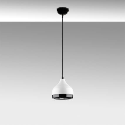 Chandelier on a string YILDO 1xE27/40W/230V white/black