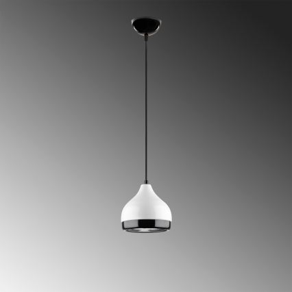 Chandelier on a string YILDO 1xE27/40W/230V white/black