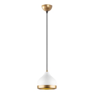Chandelier on a string YILDO 1xE27/40W/230V white/gold
